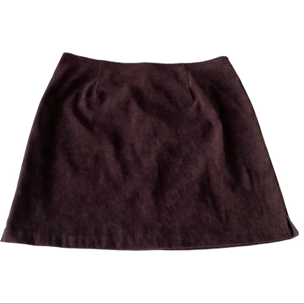 Brown A-line skirt, Size L
